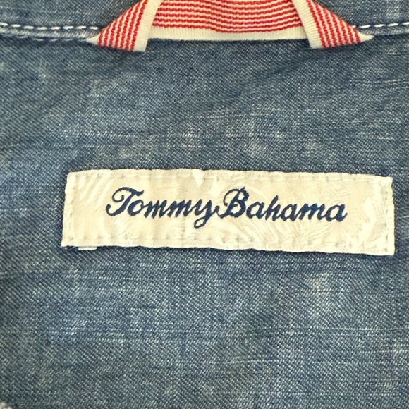 Tommy Bahama Button Up Plaid Casual Camp Shirt Seaspray Men’s XXL Short Sleeve - Picture 11 of 13